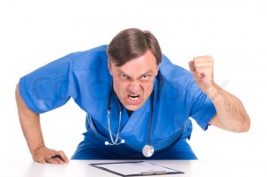 angry doctor portrait, Dr Keefe, Keefe Clinic, Natural Health Care, Tulsa Chiropractor, Diet, Pain, 